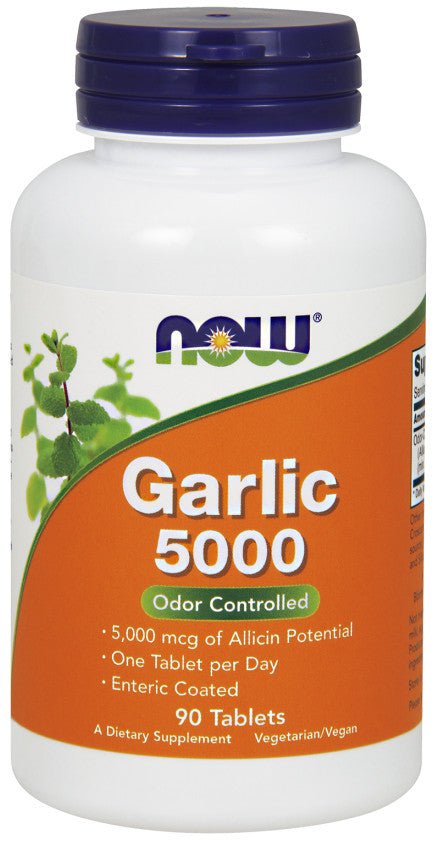 Garlic 5000, Odor Controlled - 90 tablets - VitaeSupps