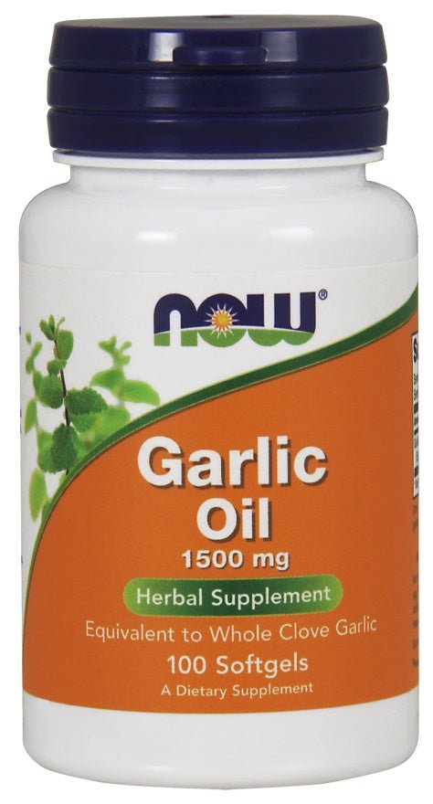 Garlic Oil, 1500mg - 100 softgels - VitaeSupps
