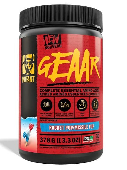GEAAR, Rocket Pop - 378 grams - VitaeSupps