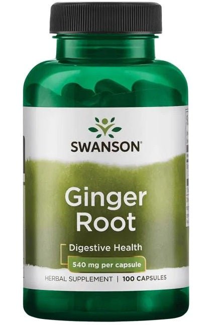 Ginger Root, 540mg - 100 caps - VitaeSupps