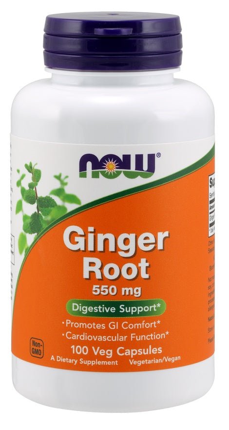 Ginger Root, 550mg - 100 vcaps - VitaeSupps