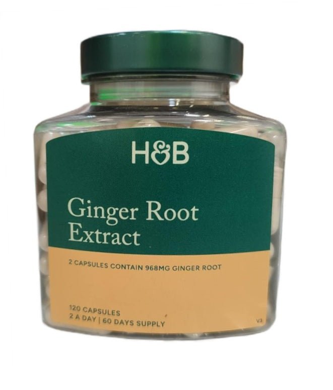 Ginger Root Extract - 120 caps - VitaeSupps