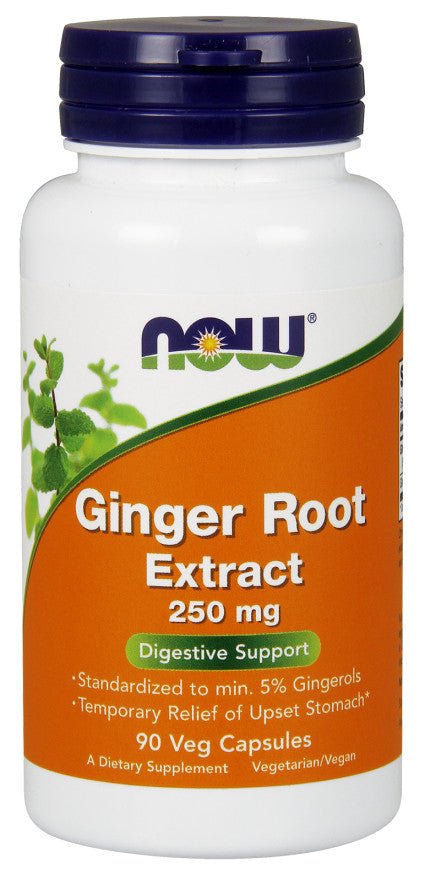 Ginger Root Extract, 250mg - 90 vcaps - VitaeSupps