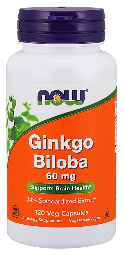 Ginkgo Biloba, 60mg - 120 vcaps - VitaeSupps