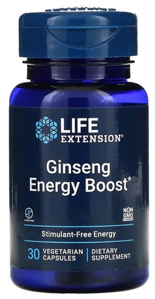 Ginseng Energy Boost - 30 vcaps - VitaeSupps