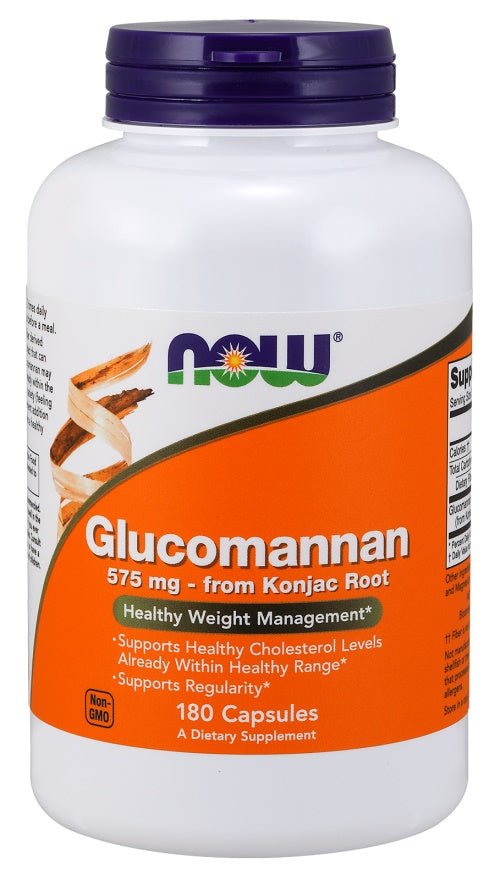 Glucomannan from Konjac Root, 575mg - 180 caps - VitaeSupps