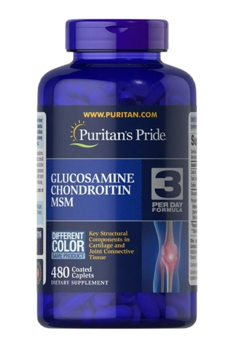 Glucosamine Chondroitin MSM - 480 coated caplets - VitaeSupps