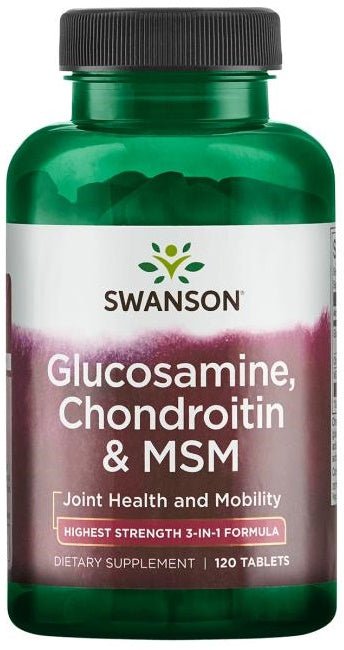 Glucosamine, Chondroitin & MSM, 750mg - 120 tablets - VitaeSupps