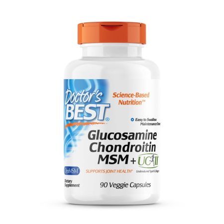 Glucosamine Chondroitin MSM + UC - II - 90 vcaps - VitaeSupps