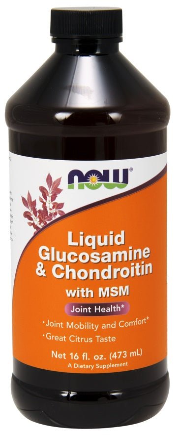 Glucosamine & Chondroitin with MSM Liquid - 473ml. - VitaeSupps