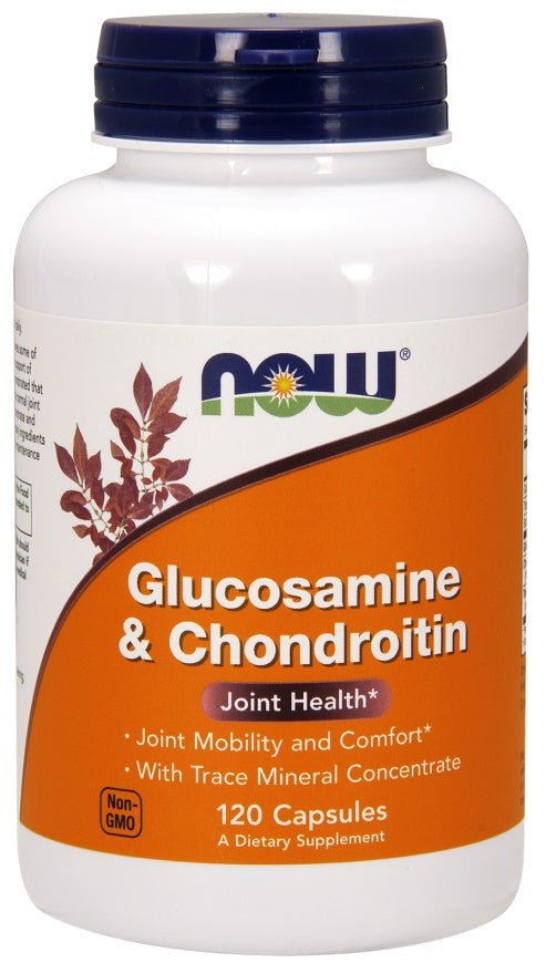 Glucosamine & Chondroitin with Trace Mineral Concentrate - 120 caps - VitaeSupps