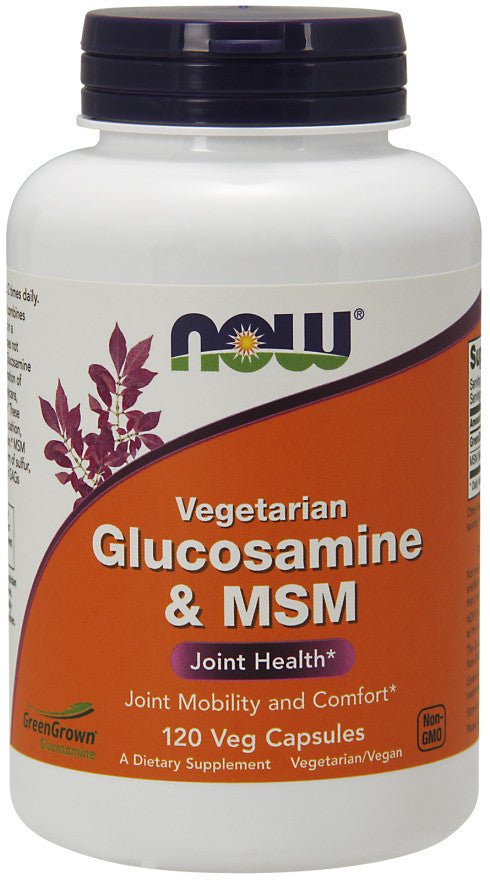 Glucosamine & MSM Vegetarian - 120 vcaps - VitaeSupps