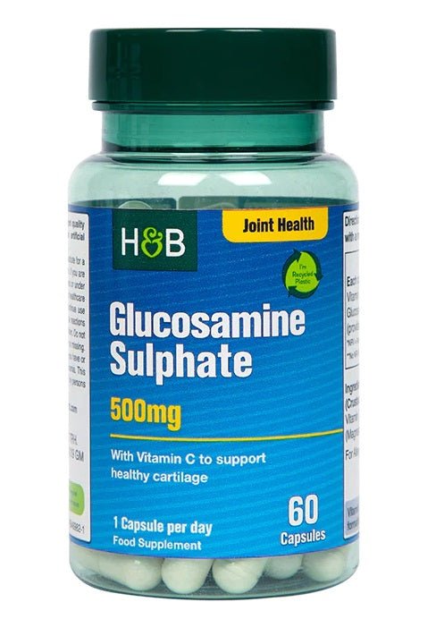 Glucosamine Sulphate, 500mg - 60 caps - VitaeSupps
