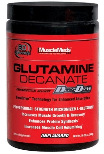 Glutamine Decanate, Unflavored - 300 grams - VitaeSupps