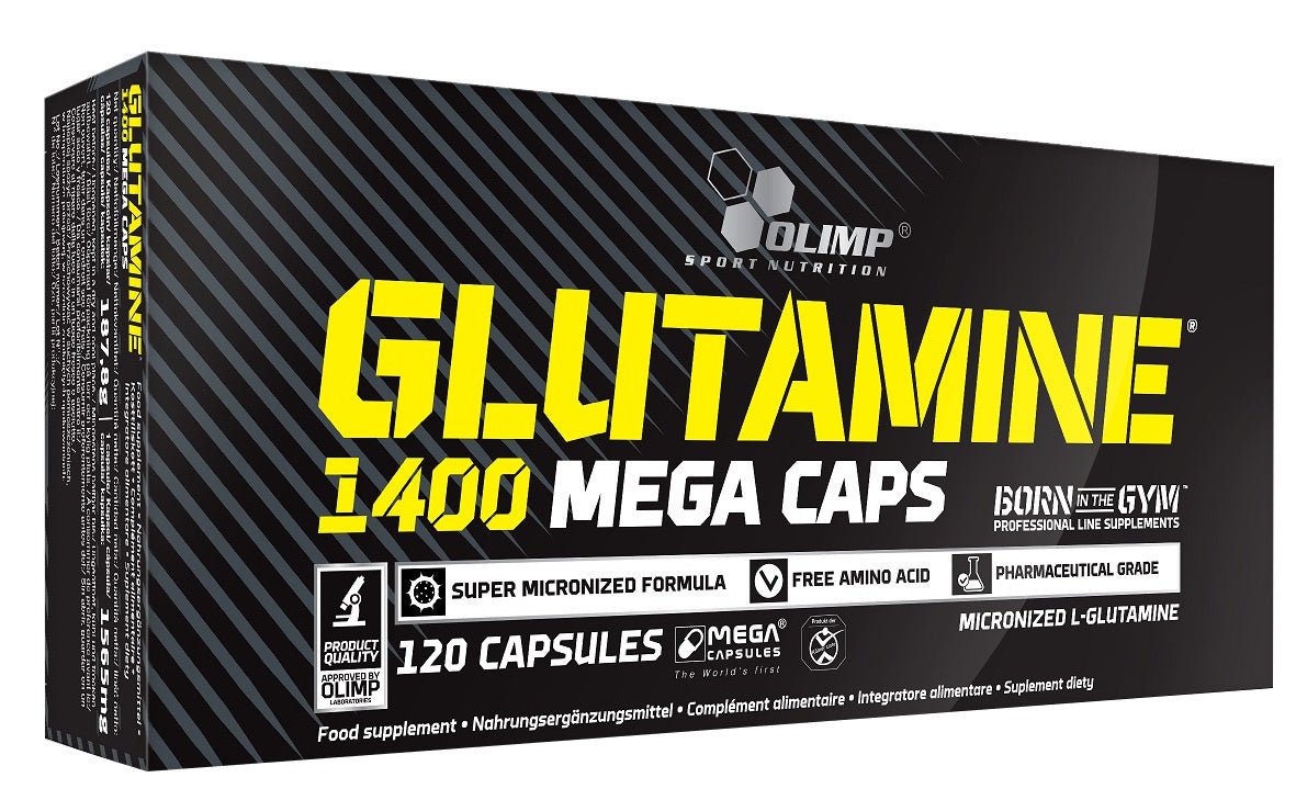 Glutamine Mega Caps - 120 caps - VitaeSupps
