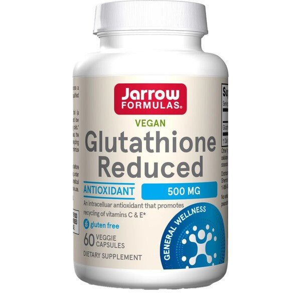Glutathione Reduced, 500mg - 60 vcaps - VitaeSupps