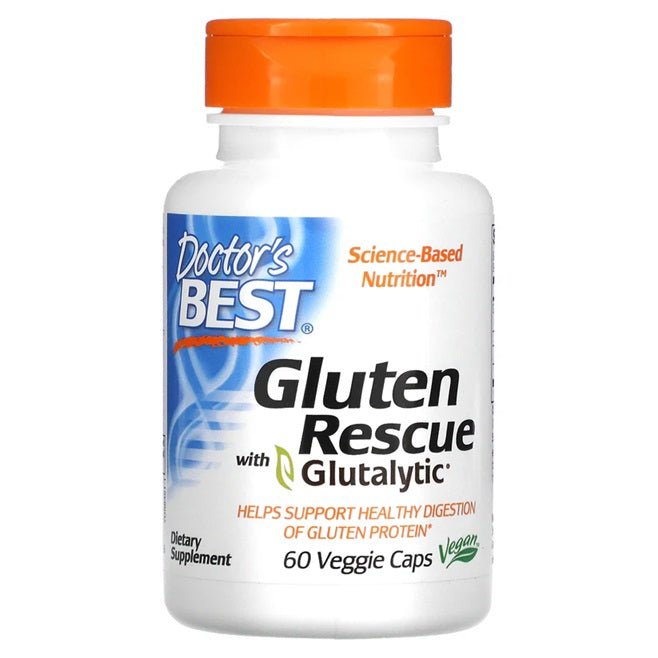 Gluten Rescue with Glutalytic - 60 vcaps - VitaeSupps