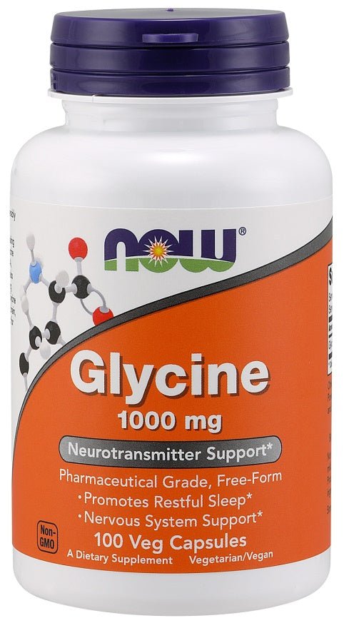 Glycine, 1000mg - 100 vcaps - VitaeSupps