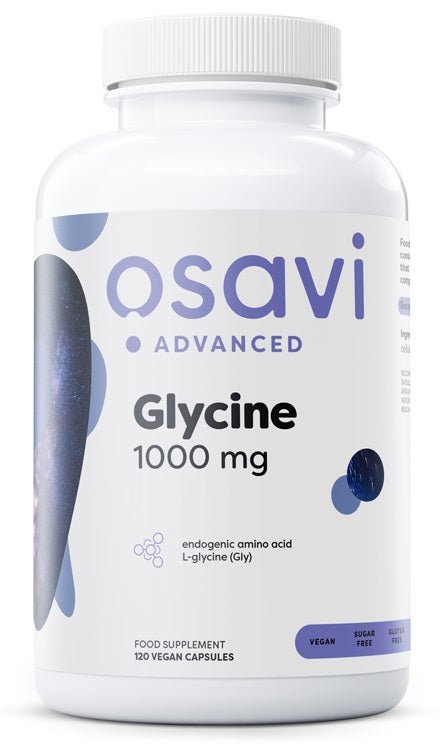Glycine, 1000mg - 120 vegan caps - VitaeSupps