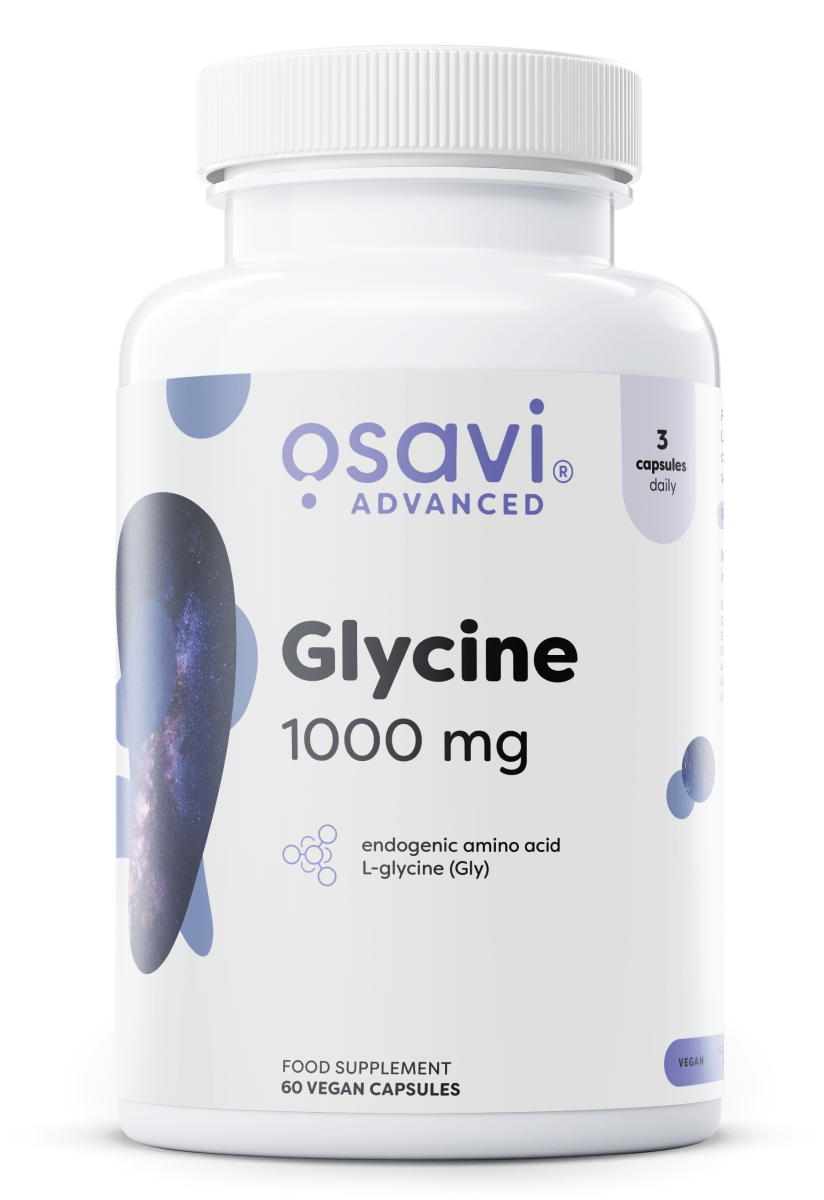 Glycine, 1000mg - 60 vegan caps - VitaeSupps