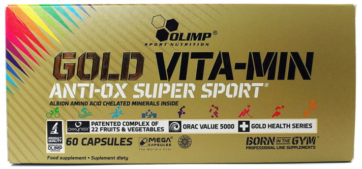 Gold VITA - MIN anti - OX super sport - 60 caps - VitaeSupps