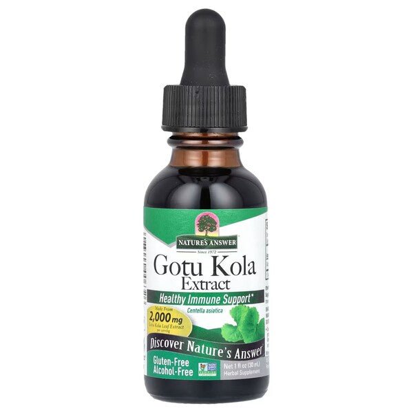 Gotu Kola Extract, Liquid - 30 ml. - VitaeSupps