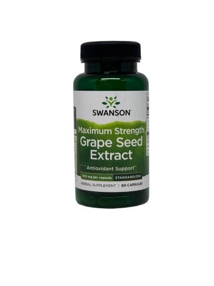 Grape Seed Extract, Maximum Strength - 60 caps - VitaeSupps