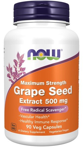 Grape Seed Maximum Strength, 500mg - 90 vcaps - VitaeSupps