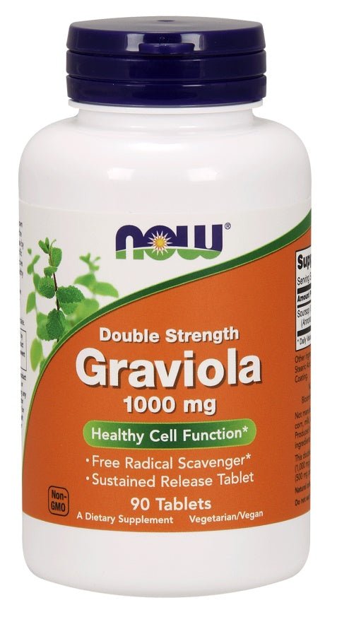 Graviola, 1000mg - 90 tablets - VitaeSupps