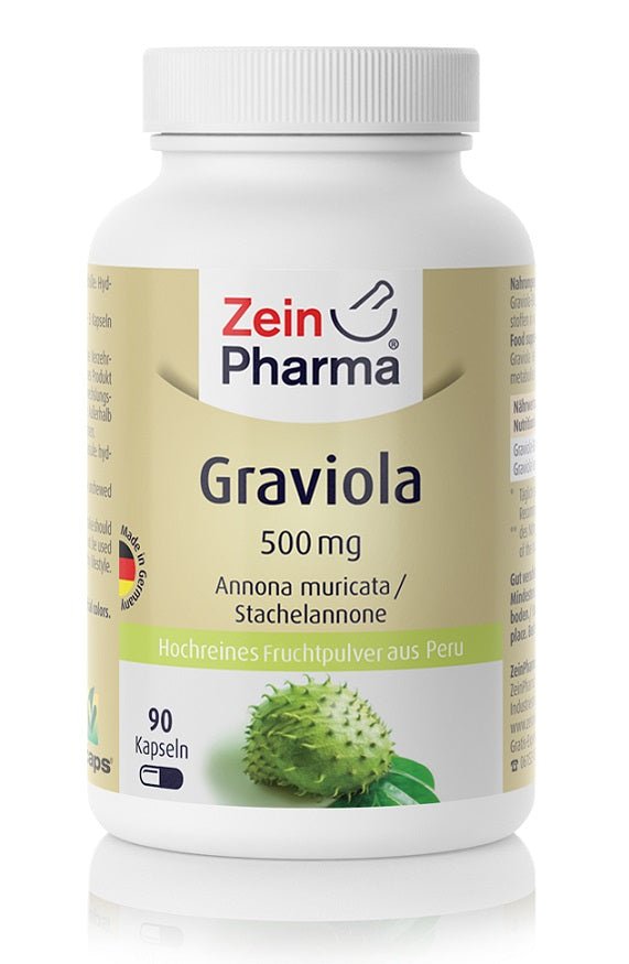 Graviola, 500mg - 90 caps - VitaeSupps