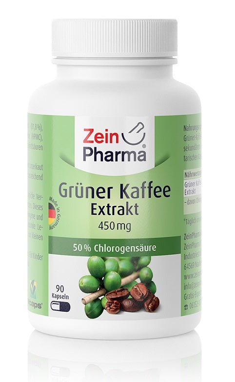 Green Coffee Extract, 450mg - 90 caps - VitaeSupps