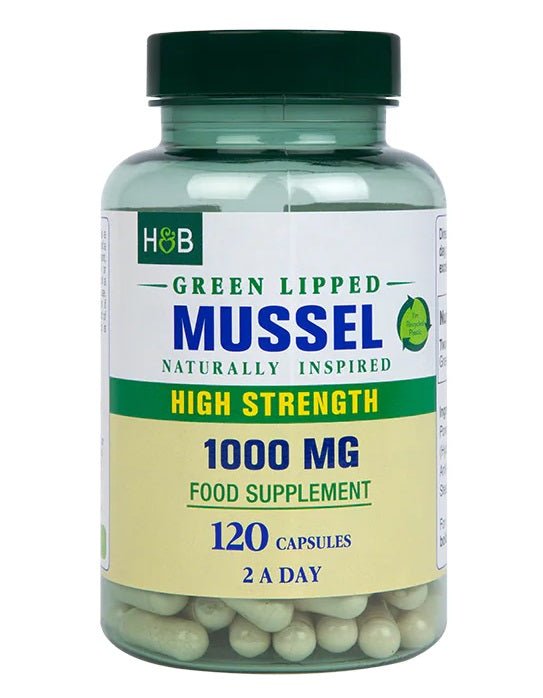 Green Lipped Mussel, 1000mg - 120 caps - VitaeSupps