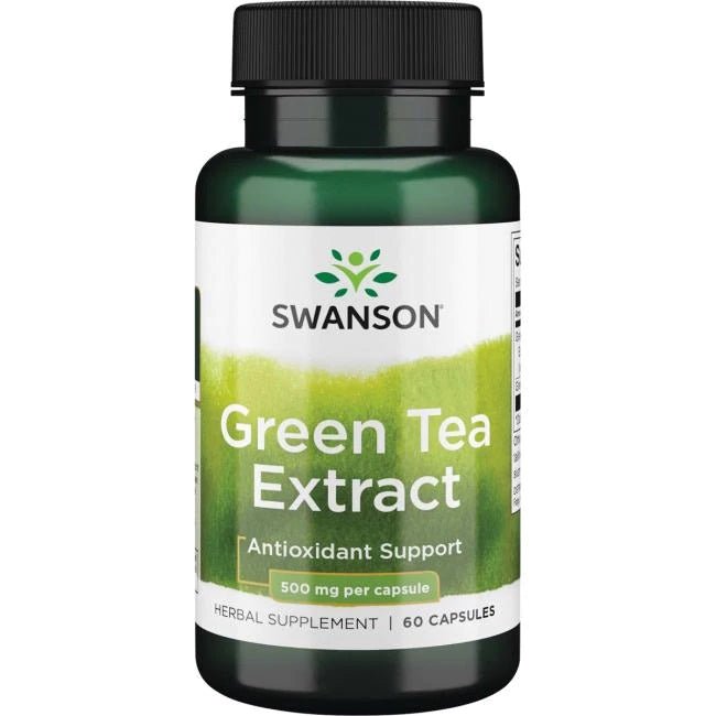 Green Tea Extract, 500mg - 60 caps - VitaeSupps
