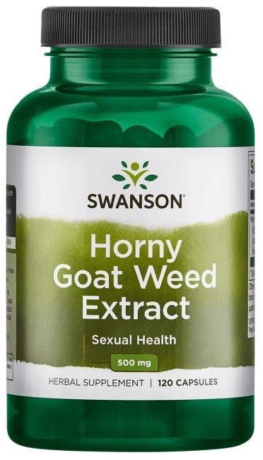 H Goat Weed Extract, 500mg - 120 caps - VitaeSupps