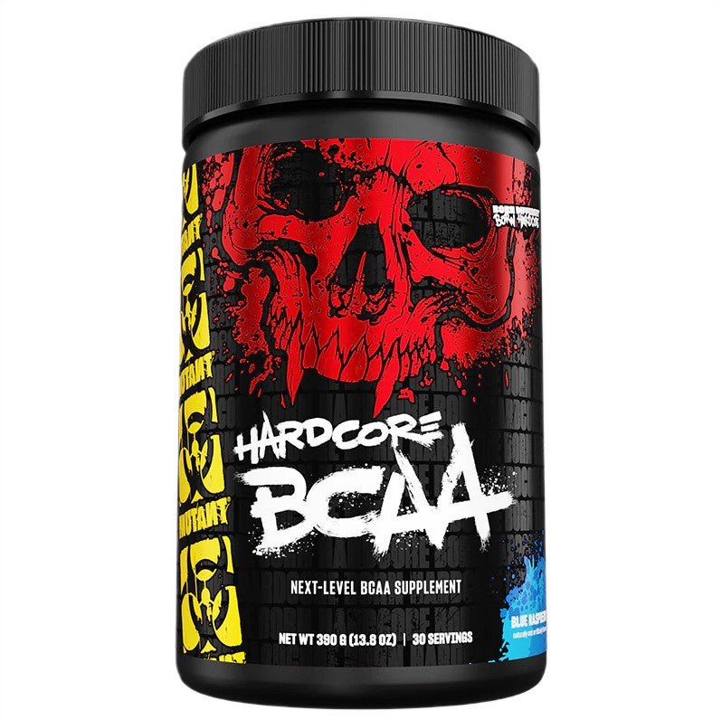 Hardcore BCAA, Blue Raspberry - 390 grams - VitaeSupps