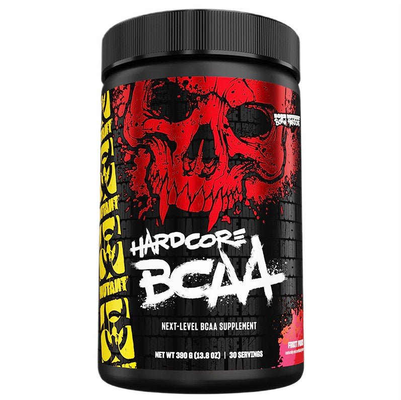 Hardcore BCAA, Fruit Punch - 390 grams - VitaeSupps