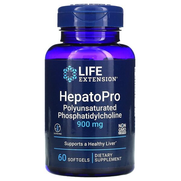 HepatoPro Polyunsaturated Phosphatidylcholine, 900mg - 60 softgels - VitaeSupps