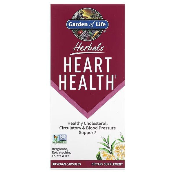 Herbals Heart Health - 30 vcaps - VitaeSupps