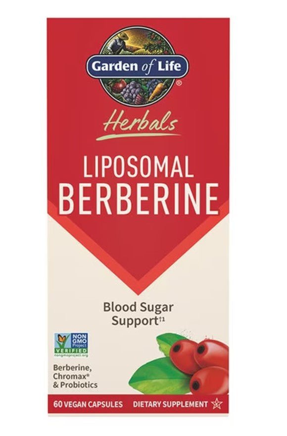 Herbals Liposomal Berberine - 60 vcaps - VitaeSupps
