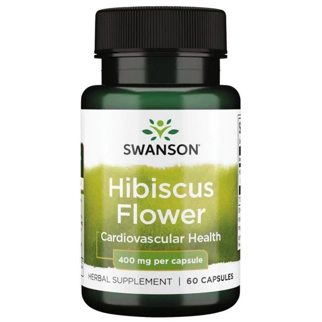 Hibiscus Flower, 400mg - 60 caps - VitaeSupps