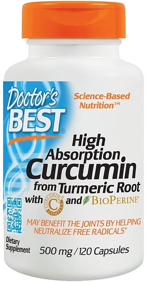 High Absorption Curcumin From Turmeric Root with C3 Complex & BioPerine, 500mg - 120 caps - VitaeSupps