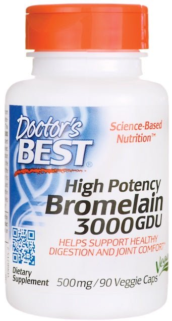 High Potency Bromelain 3000 GDU, 500mg - 90 vcaps - VitaeSupps