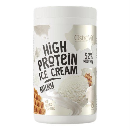 High Protein Ice Cream, Milky - 400 grams - VitaeSupps