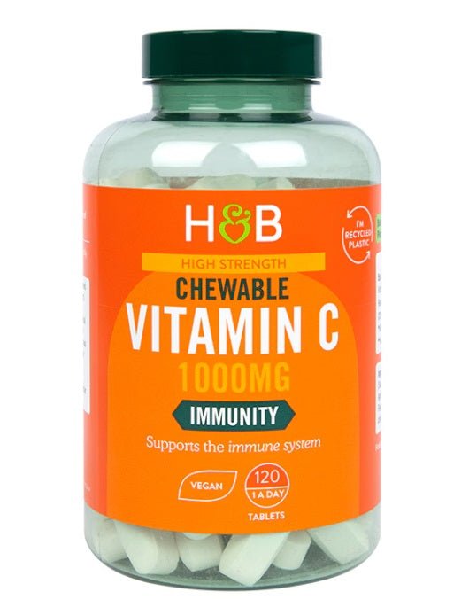 High Strength Chewable Vitamin C, 1000mg - 250 tablets - VitaeSupps