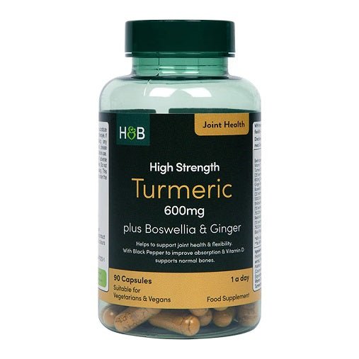 High Strength Turmeric, 600mg - 90 vcaps - VitaeSupps