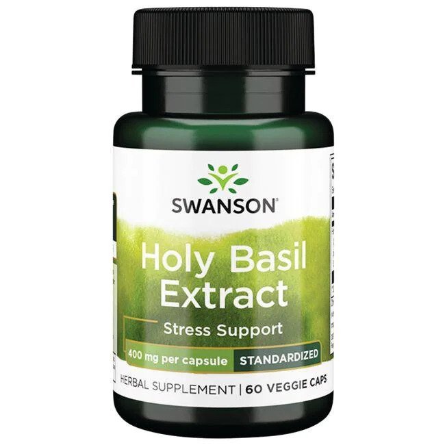 Holy Basil Extract, 400mg - 60 vcaps - VitaeSupps