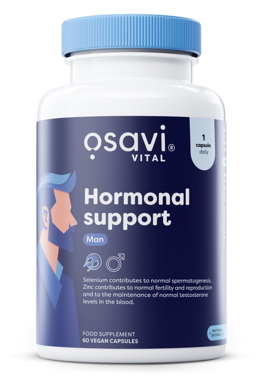 Hormonal Support Man - 60 vegan caps - VitaeSupps