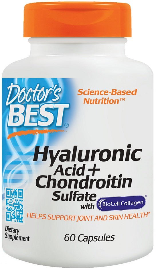 Hyaluronic Acid + Chondroitin Sulfate with BioCell Collagen - 60 caps - VitaeSupps