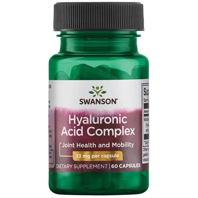Hyaluronic Acid Complex, 33mg - 60 caps - VitaeSupps