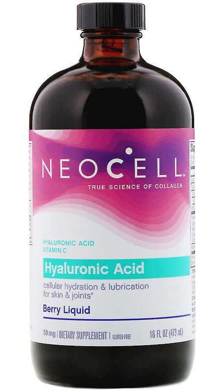 Hyaluronic Acid Liquid, Blueberry - 473 ml. - VitaeSupps